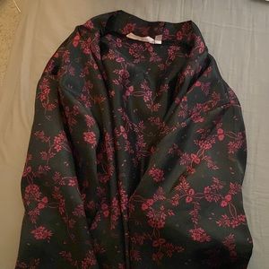 La vie en rose Japanese blossom robe
